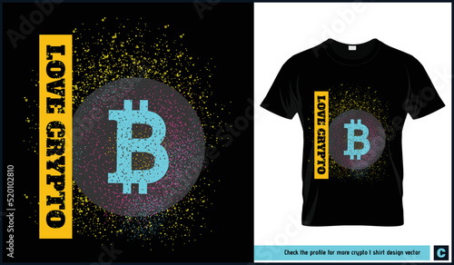 Bitcoin t-shirt bundle design. Love, crypto, bitcoin, space, yellow, spark, pink, twinkle, arts, bitcoin quotes, typography, spark color, yellow scattered, tshirt design, retro bitcoin t shirt.