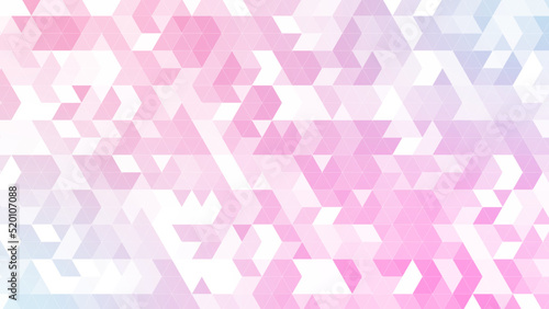 三角パターン背景素材，オレンジとレッドのグラデーション