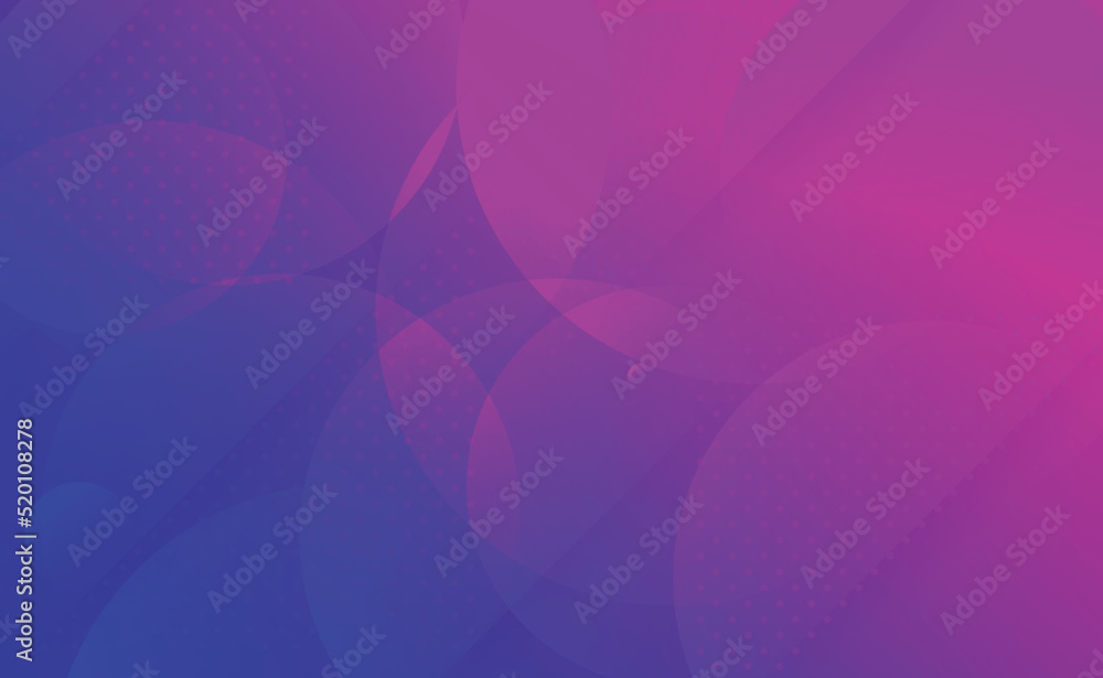 elegant pink and blue gradient abstract background with bubbles and circular pattern dots
