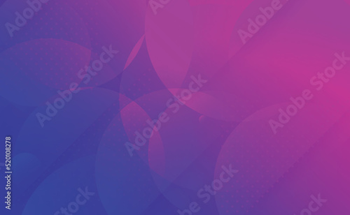 elegant pink and blue gradient abstract background with bubbles and circular pattern dots