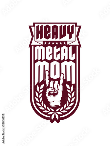 Heavy Metal Mom Logo 