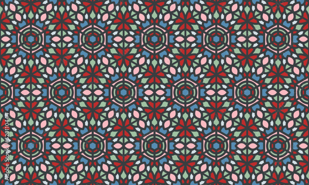 ethnic pattern mandala background