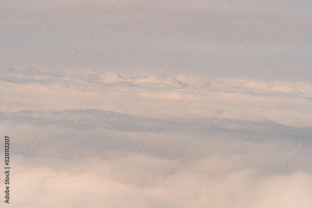 Aerial photography of clouds from a comfortable cruising altitude Aerial photography of clouds from a comfortable cruising altitude