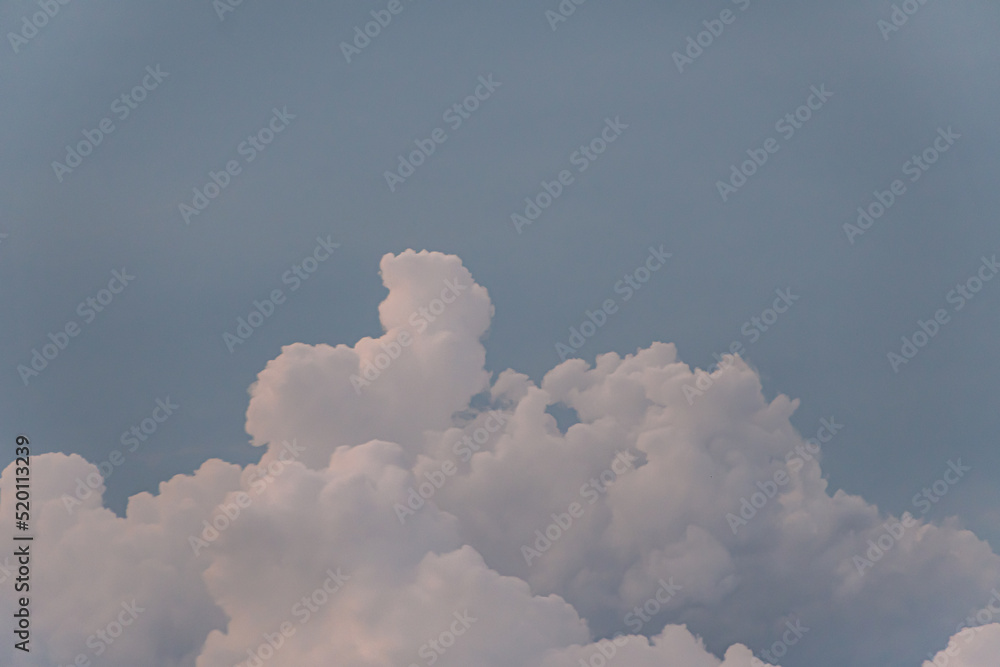 Aerial photography of clouds from a comfortable cruising altitude 