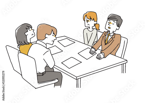 決裂した会議　職場のチームワークが崩壊する時