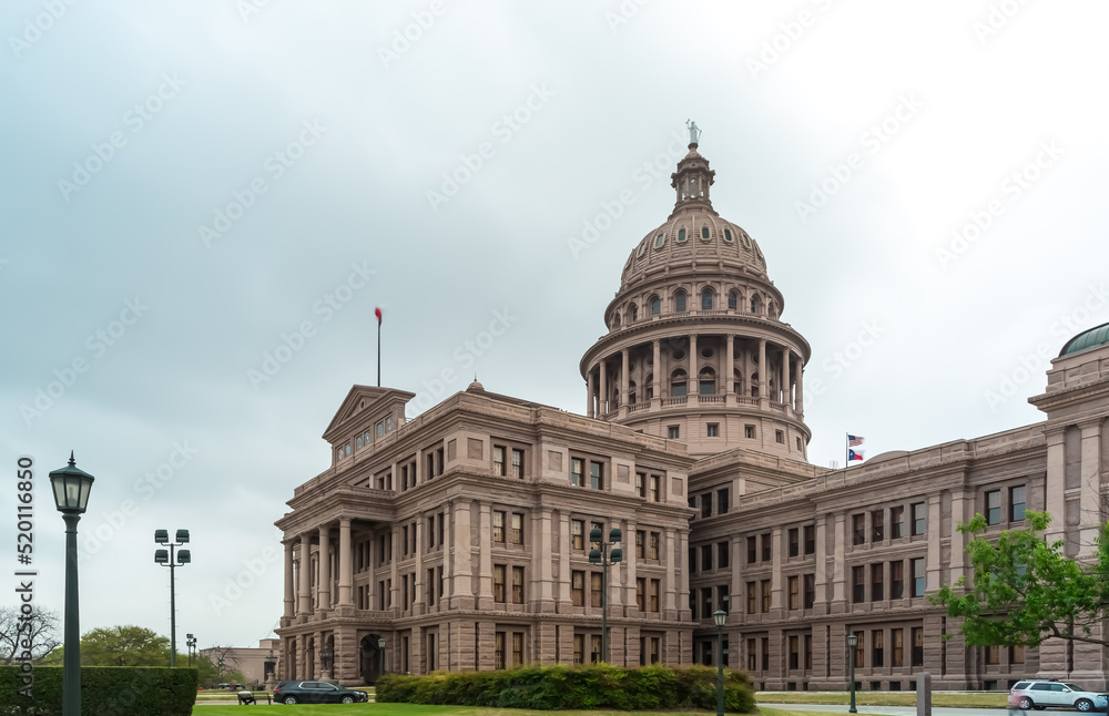 Obraz premium Texas State Capitol building in Austin Texas