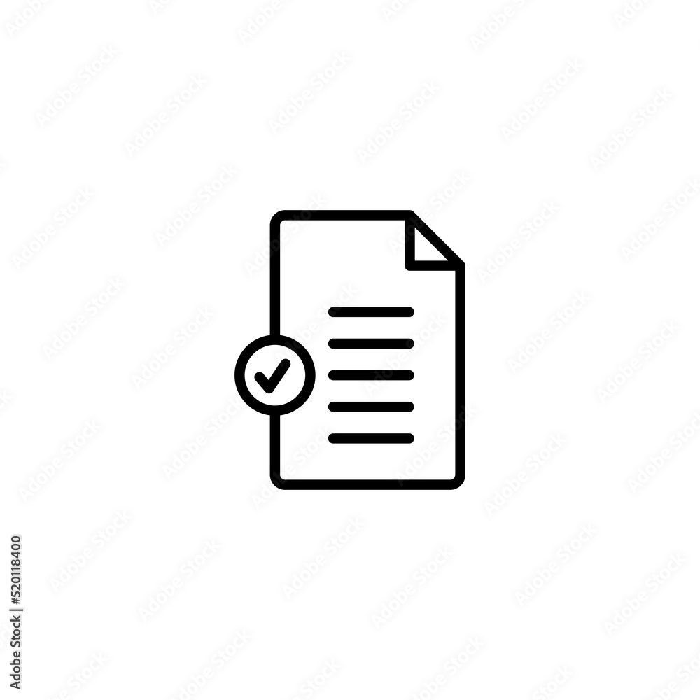 Smart contracts line icon vector design Smart contracts line icon vector design