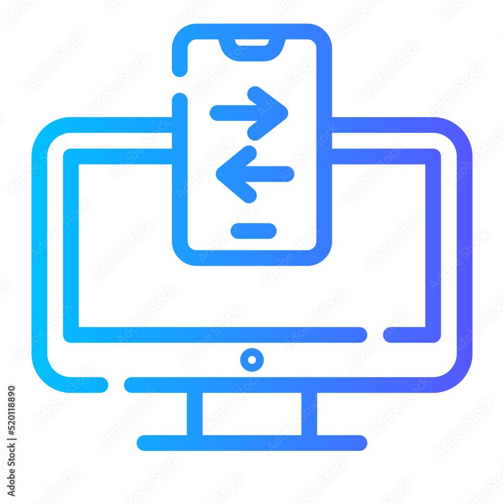Responsive gradient icon Responsive gradient icon