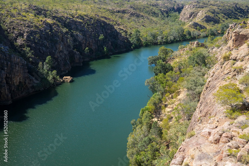 The Katherine River in Nitmiluk National Park at Katherine gorge photo