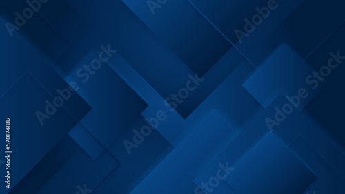 Modern minimal geometric blue background abstract design. Vector abstract graphic design banner pattern background template.