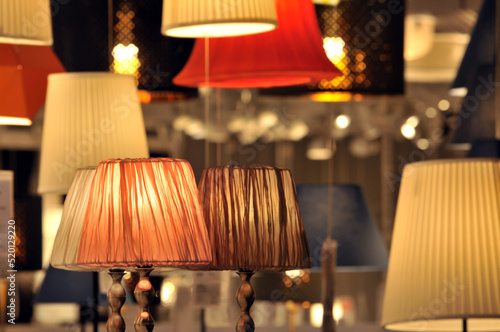 Fotografie lamps on the table