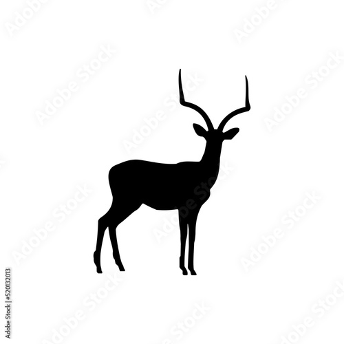 Impala Silhouette Vector Logo For The Best Impala Icon Illustration