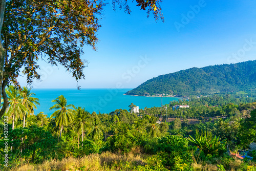 Top view of Khanon district Nakhon Si Thammarat, Thailand. © Teerawat