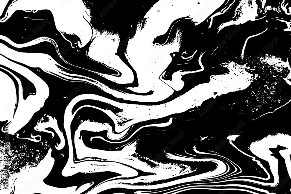 Abstract marble background. Black and white grunge texture. Vector illustration Abstract marble background. Black and white grunge texture. Vector illustration