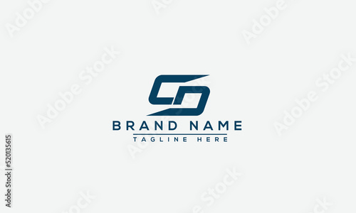 Logo design letter CD . Elegant modern. Vector template.