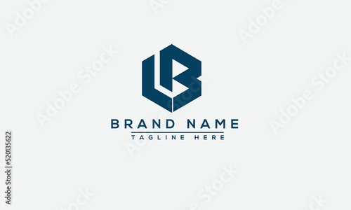 Logo design letter LB . Elegant modern. Vector template.