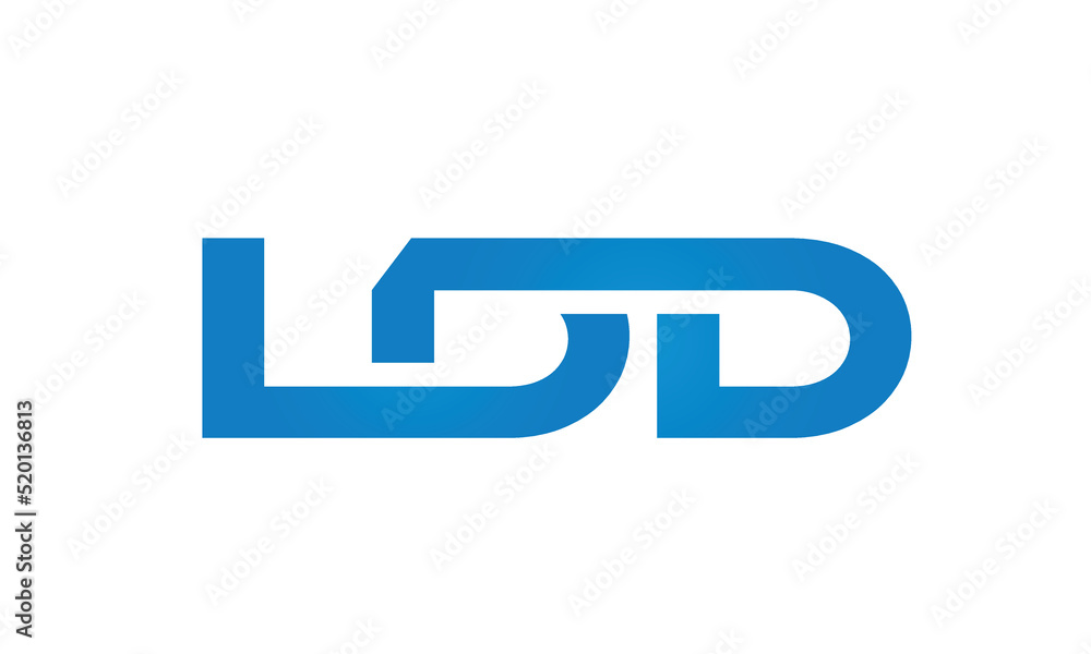 initial LDD creative modern lettermark logo design, linked typography monogram icon vector illustration initial LDD creative modern lettermark logo design, linked typography monogram icon vector illustration