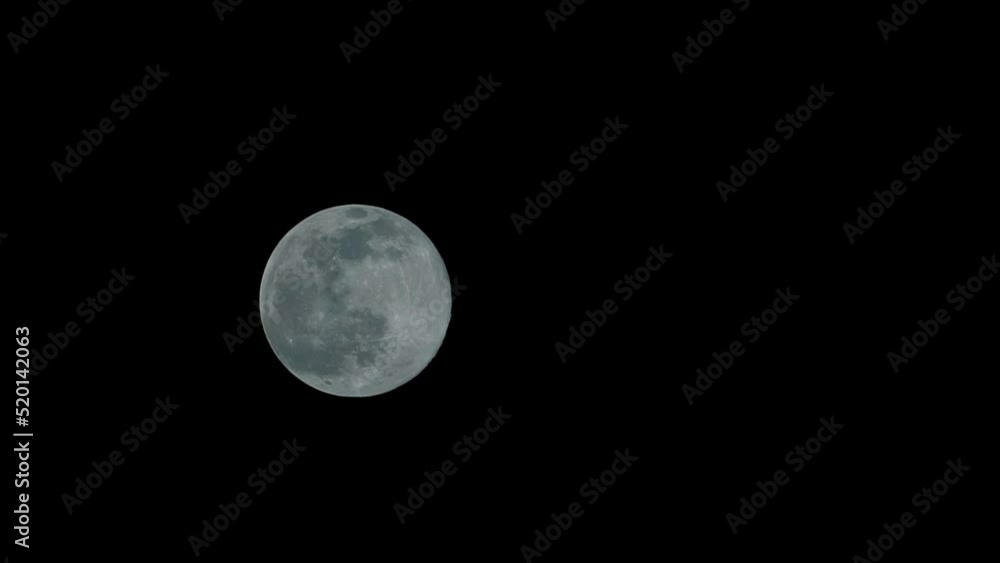 the full moon moves slowly to one side the full moon moves slowly to one side