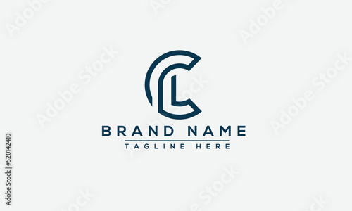 Logo design letter LC . Elegant modern. Vector template.