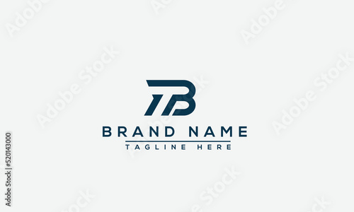 Logo design letter TB . Elegant modern. Vector template.