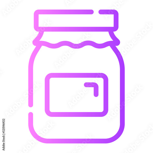 slippers gradient icon