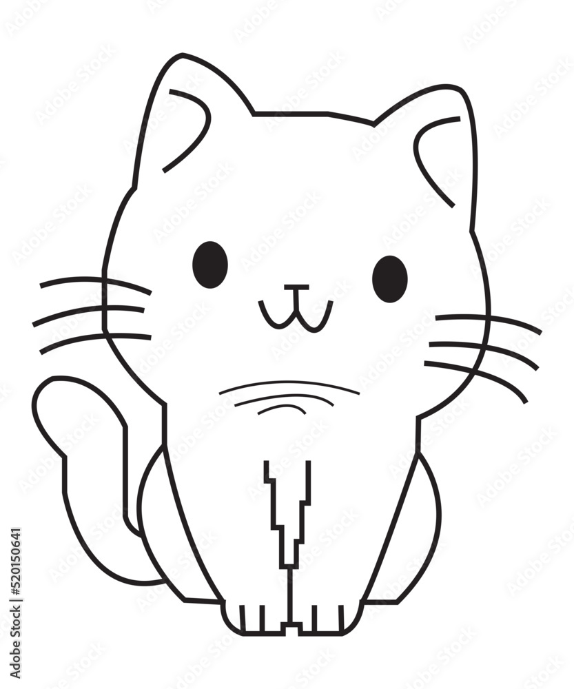 Cat face svg files for Cricut, Calico Cat head Clipart, pet face png ...