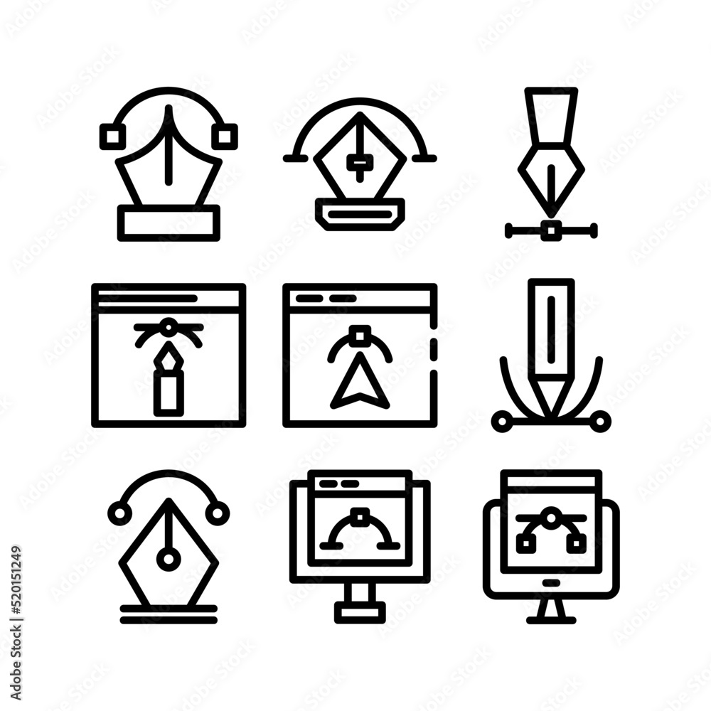bezier icon or logo isolated sign symbol vector illustration - high quality black style vector icons
bezier icon or logo isolated sign symbol vector illustration - high quality black style vector icons