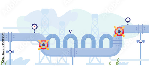Gas piplene. Oil pipeline. Oil and gas transportation. Background. Industry. Gas consumption.