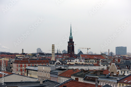 Wallpaper Mural Above the rooftops of Berlin-Prenzlauer Berg Torontodigital.ca