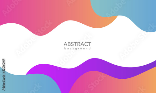 Abstract background with waves, Abstract Colourful Fluid Wave Background 