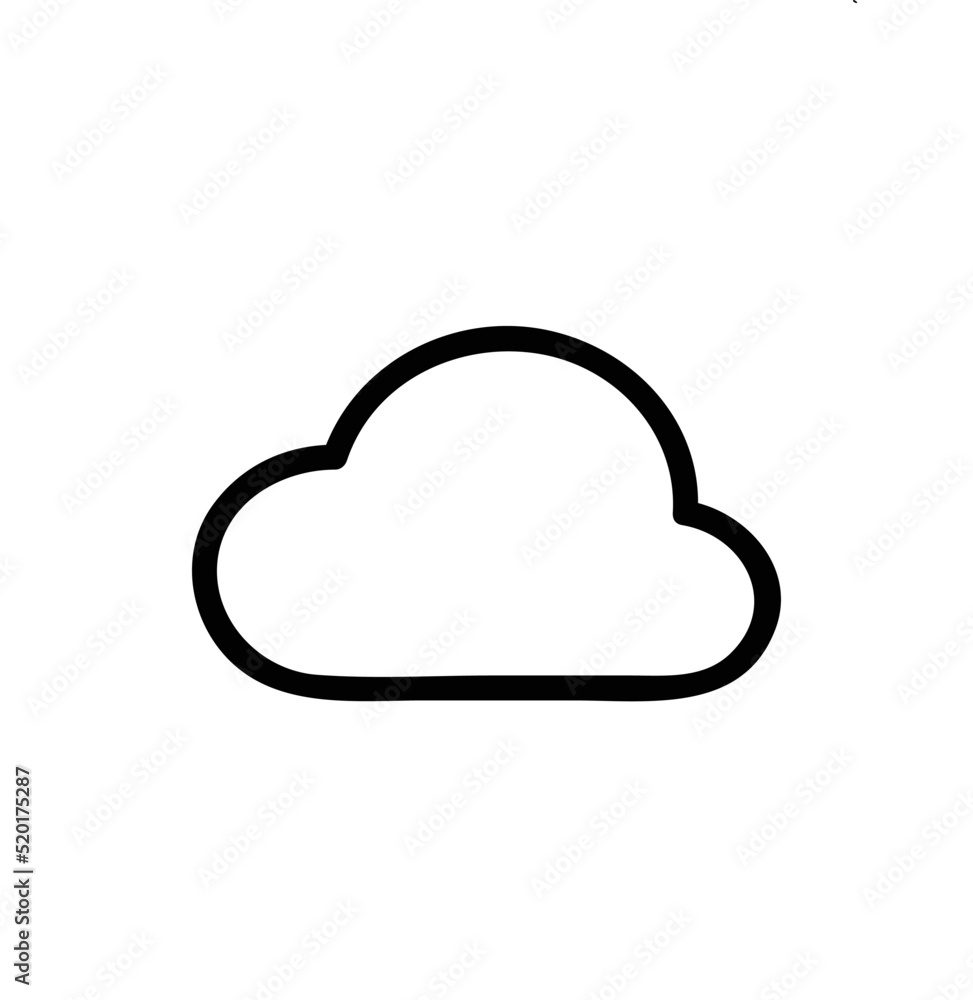 Weather icon logo. Weather forecast icon Weather icon logo. Weather forecast icon