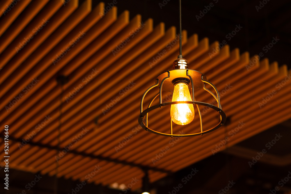 lamp on the wall