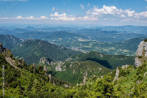 View from Big Rozsutec  Little Fatra  Slovakia
