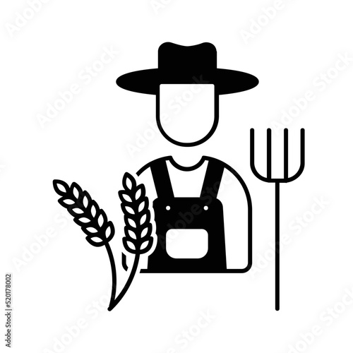 Solid icon for Farmer