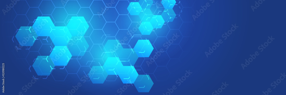 Website header or banner design with technology pattern. Geometric abstract background with simple tech elements. Medical, technology or science design. Blue technology digital banner design Website header or banner design with technology pattern. Geometric abstract background with simple tech elements. Medical, technology or science design. Blue technology digital banner design