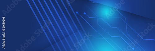 Artificial intelligence tech background. Digital technology, deep learning and big data concept. Abstract visual for screen template. Geometric artificial intelligence tech backdrop.