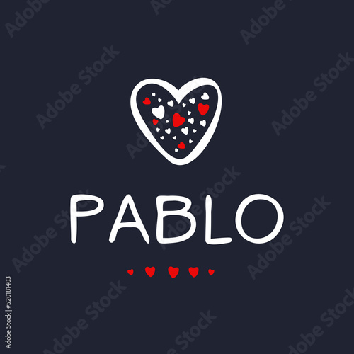 My name is (Pablo) name.