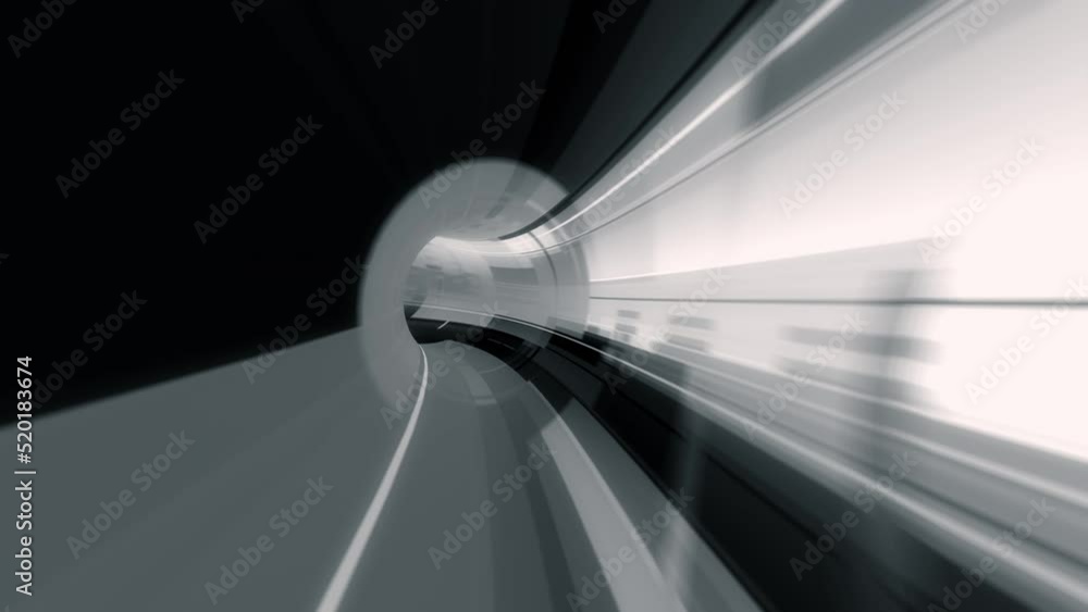 Abstract loop black and white flying lines motion and illuminated light effect in tunnel hyperspeed. Futuristic black and white background, ultra digital glowing lines, laser rays, speed of light.4K 3 Abstract loop black and white flying lines motion and illuminated light effect in tunnel hyperspeed. Futuristic black and white background, ultra digital glowing lines, laser rays, speed of light.4K 3