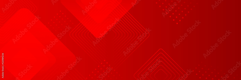 Grafika wektorowa Stock: Abstract red banner background. Abstract banner design in shades of red. banner with design. Modern wave banner red background. Modern fluid red gradient banner with