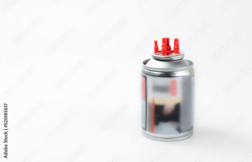 Gas in a bottle for refilling lighters Gas in a bottle for refilling lighters