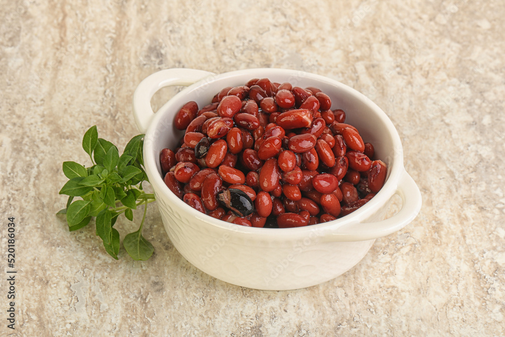 Red kidney bean in the bowl Red kidney bean in the bowl