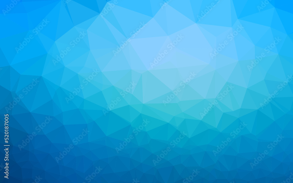 Light BLUE vector abstract mosaic pattern. Light BLUE vector abstract mosaic pattern.