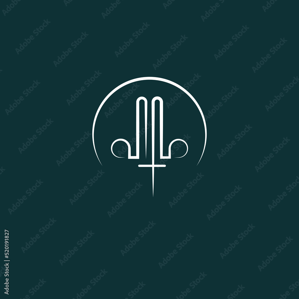 Abstract Letter ALFA Logo Design Template Abstract Letter ALFA Logo Design Template