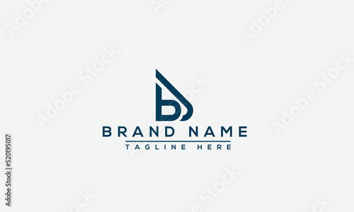 Logo design letter BJ . Elegant modern. Vector template.