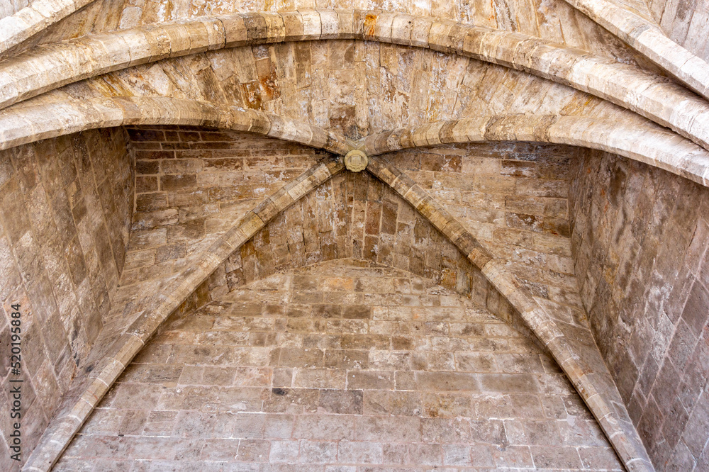 Torres de Serranos in Valencia, Spain