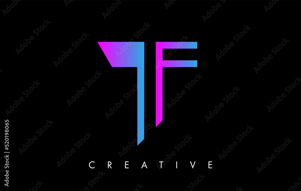 T Letter Logo Monogram with Purple Violet Lines and Minimalist Design Vector T Letter Logo Monogram with Purple Violet Lines and Minimalist Design Vector