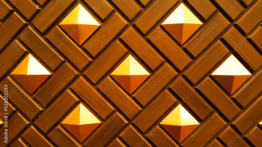 Geometry golden islamic art patterns background Geometry golden islamic art patterns background