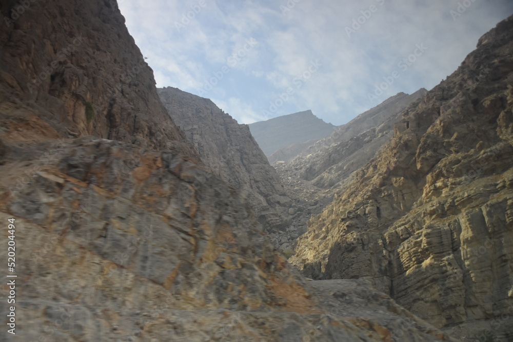 Ras al Khaimah - a desert area of the northeastern part of the United Arab Emirates, located on the Persian Gulf Ras al Khaimah - a desert area of the northeastern part of the United Arab Emirates, located on the Persian Gulf