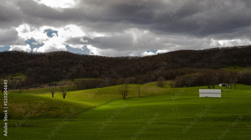 Clouds Over Farmland