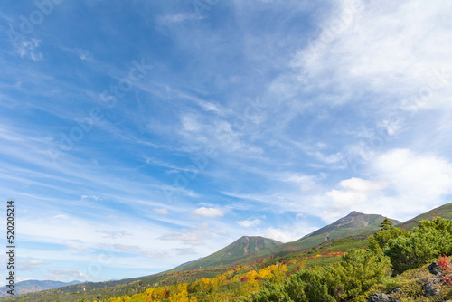 十勝望岳台のガレ場の上からの眺め「秋の北海道」 © yoshitani